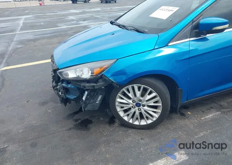 2016 Ford Focus Titanium from USA, damaged, VIN 1FADP3J20GL236614